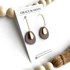 Maddy Hoops (Taupe)