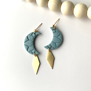 Lotus Moons (Blue)