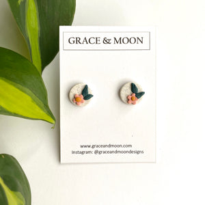 Floral Studs - Grace & Moon